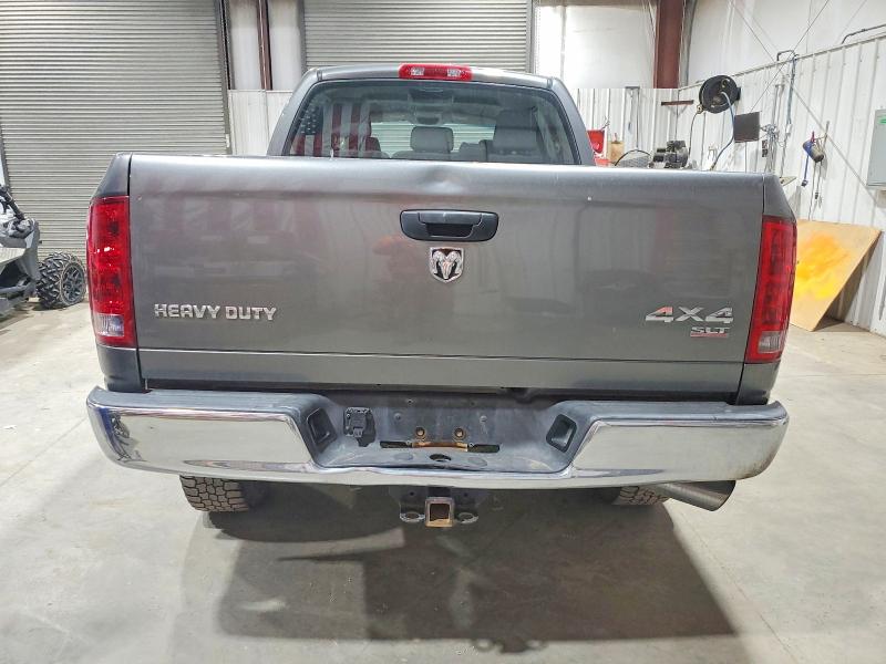 Photo 6 from auction – 2006 DODGE RAM 2500 with VIN 3D7KS29C96G229976