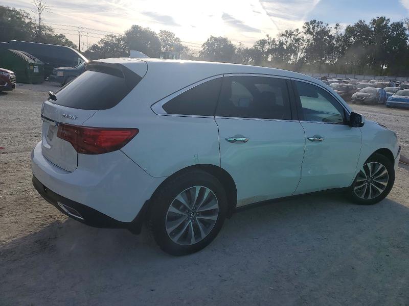 Photo 3 from auction – 2016 ACURA MDX TECHNO with VIN 5FRYD3H49GB019608