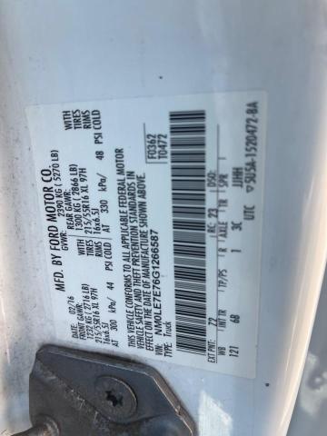 Photo 10 from auction – 2016 FORD TRANSIT CO with VIN NM0LE7E76G1266587