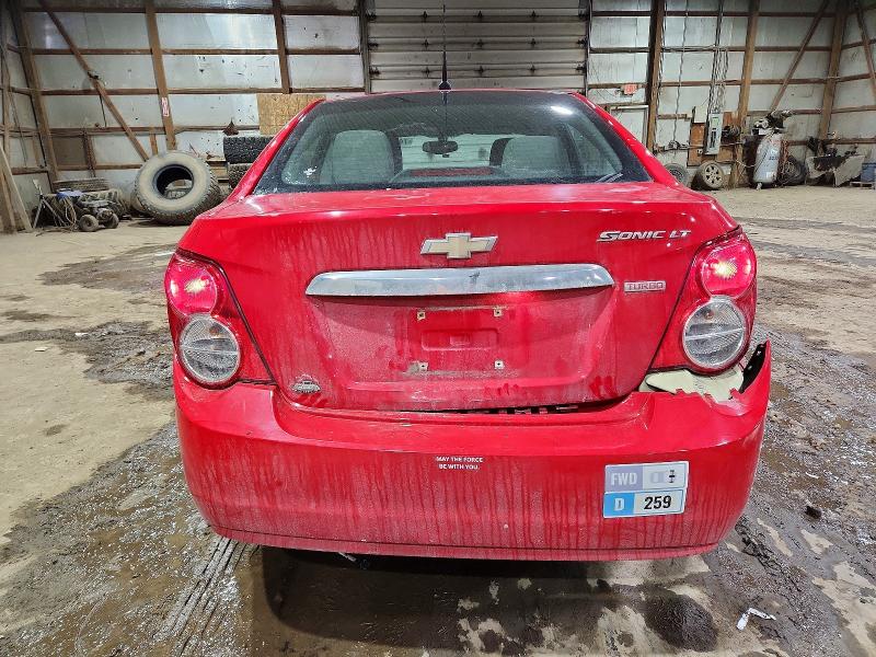 Photo 6 from auction – 2014 CHEVROLET SONIC LT with VIN 1G1JC5SB1E4162333