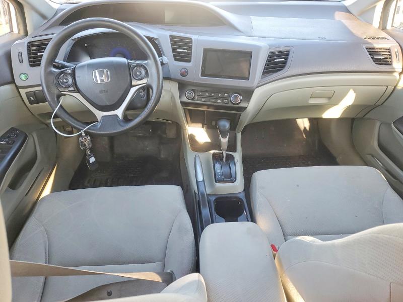 Photo 8 from auction – 2012 HONDA CIVIC LX with VIN 19XFB2F51CE379217