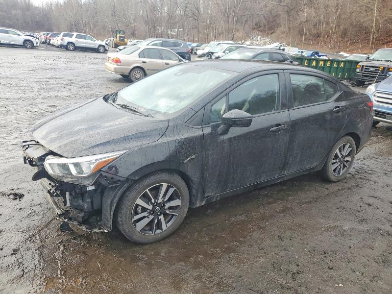 NISSAN VERSA SV 2021 with VIN 3N1CN8EV5ML851501 - Photo from auction