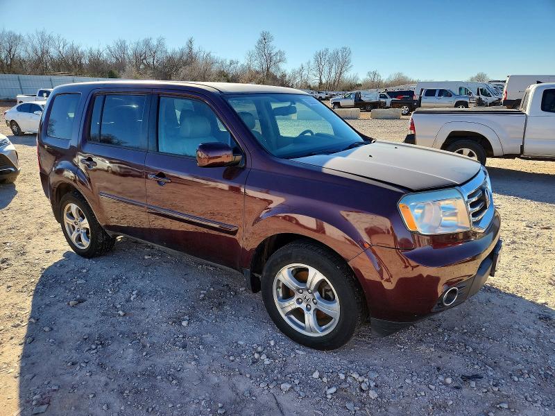 Photo 4 from auction – 2014 HONDA PILOT EXL with VIN 5FNYF3H55EB005352