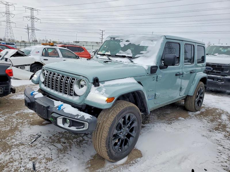 JEEP WRANGLER 2024 with VIN 1C4RJXP67RW190851 - Photo from auction