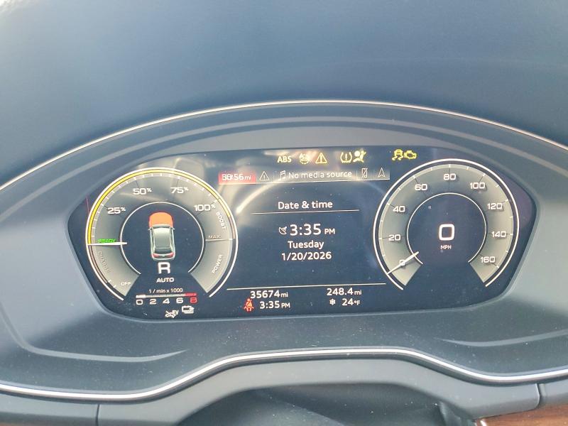 Photo 9 from auction – 2021 AUDI Q5 E PREST with VIN WA1F2AFY1M2046092