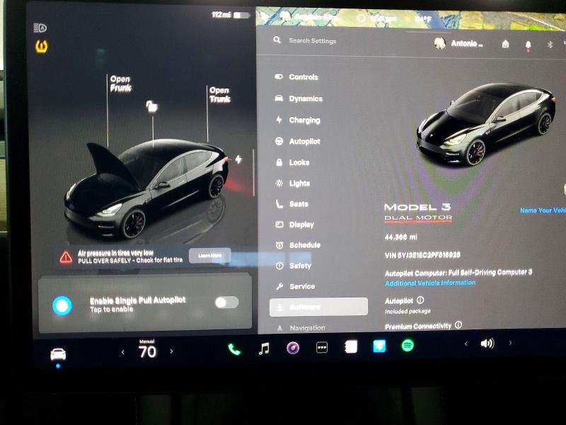 Photo 9 from auction – 2023 TESLA MODEL 3 with VIN 5YJ3E1EC2PF516928