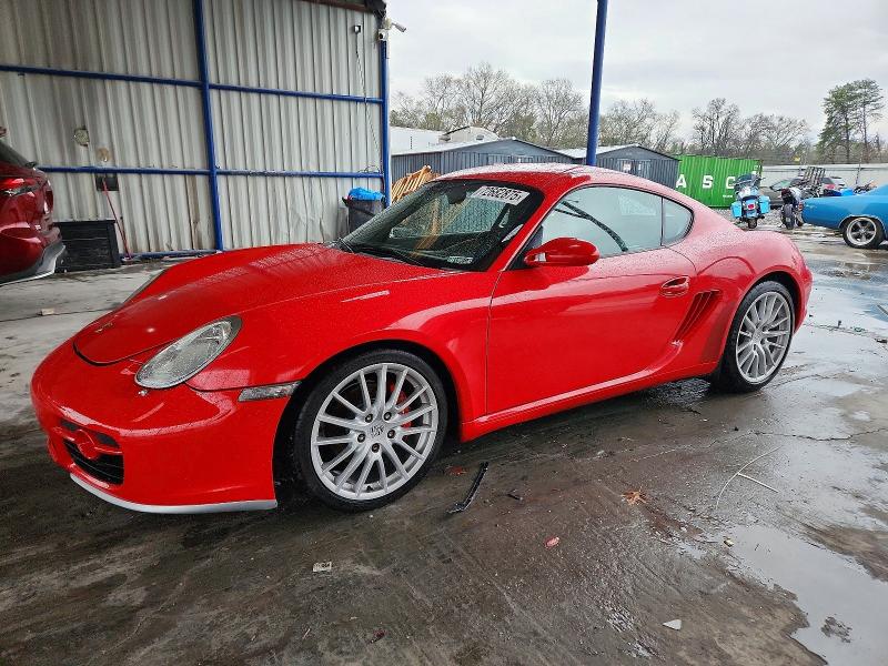 PORSCHE CAYMAN S 2006 with VIN WP0AB29816U781471 - Photo from auction