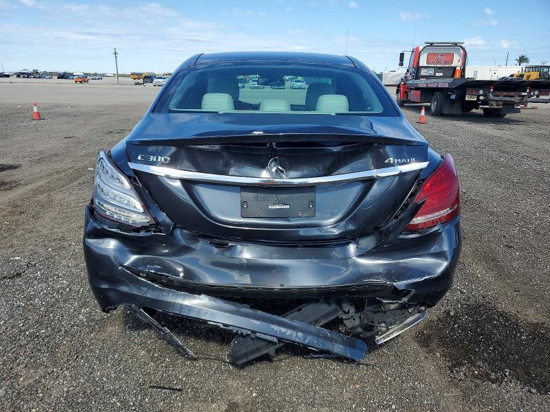 Photo 6 from auction – 2016 MERCEDES-BENZ C 300 4MAT with VIN WDDWF4KB2GR149942