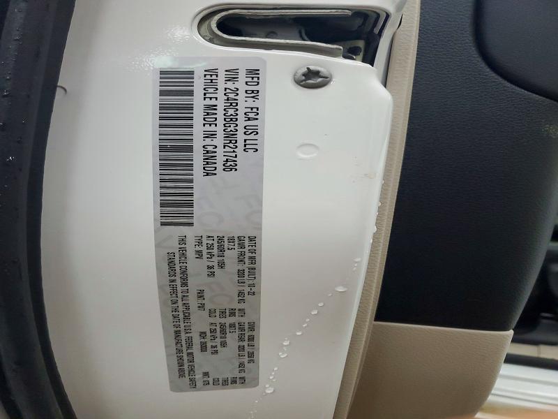 Photo 14 from auction – 2022 CHRYSLER PACIFICA with VIN 2C4RC3BG3NR217436