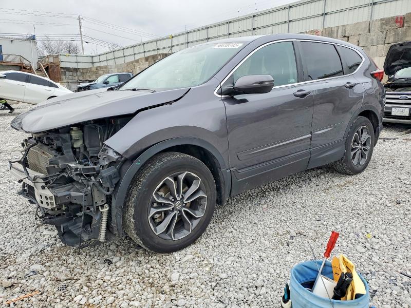 Photo 1 from auction – 2020 HONDA CR-V EX with VIN 7FART6H52LE007236