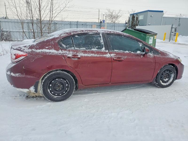 Photo 3 from auction – 2013 HONDA CIVIC LX with VIN 2HGFB2F51DH000613