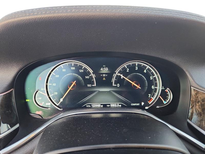 Photo 9 from auction – 2017 BMW 740 I with VIN WBA7E2C57HG740342