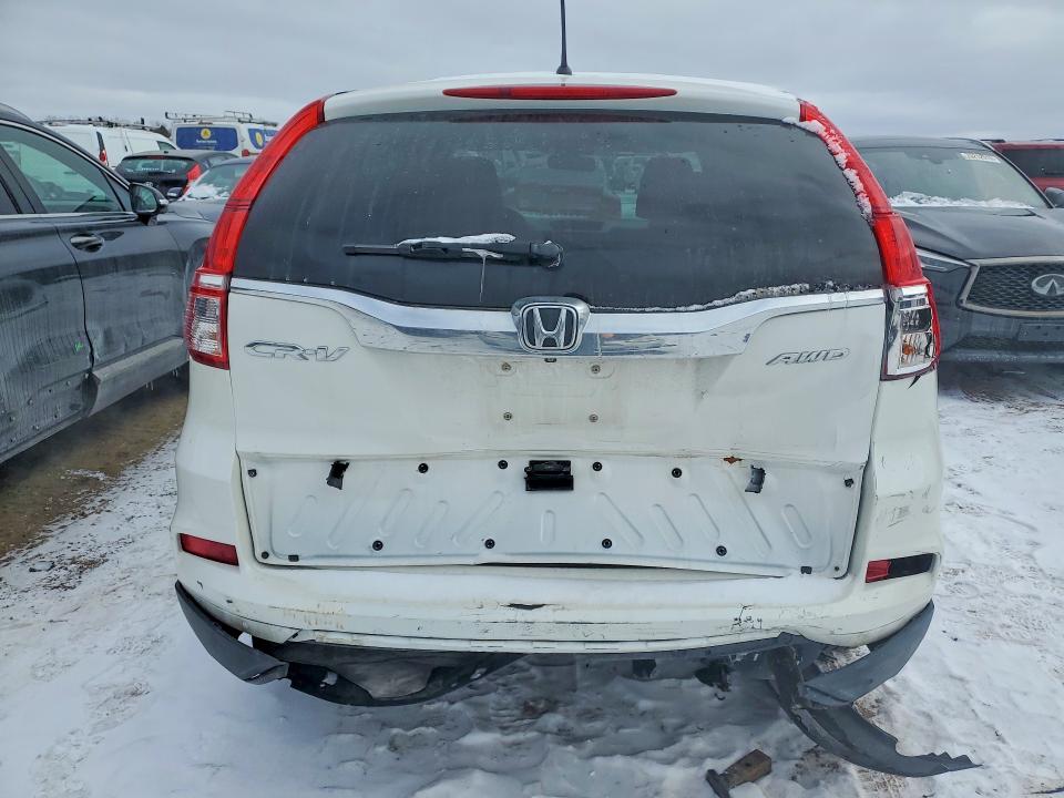 Photo 6 from auction – 2016 HONDA CR-V SE with VIN 5J6RM4H42GL050797