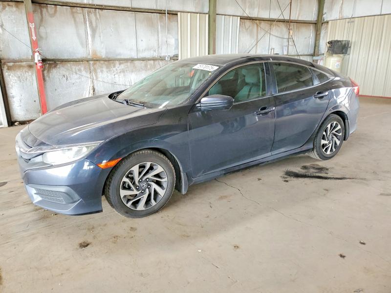 HONDA CIVIC EX 2017 with VIN 19XFC2F73HE022823 - Photo from auction