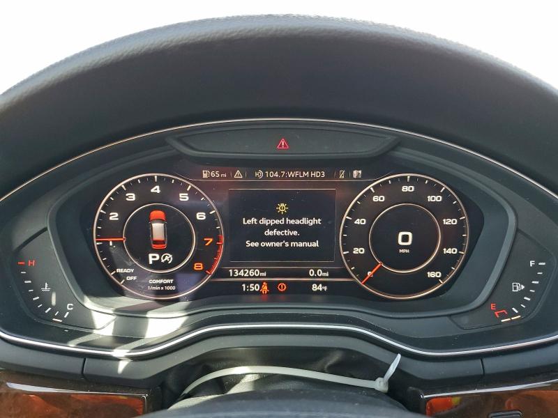 Photo 9 from auction – 2017 AUDI A4 ALLROAD with VIN WA18NAF47HA179108