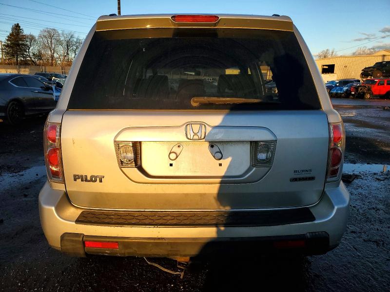 Фото 6 с аукциона – 2006 HONDA PILOT EX с VIN 2HKYF18606H554456