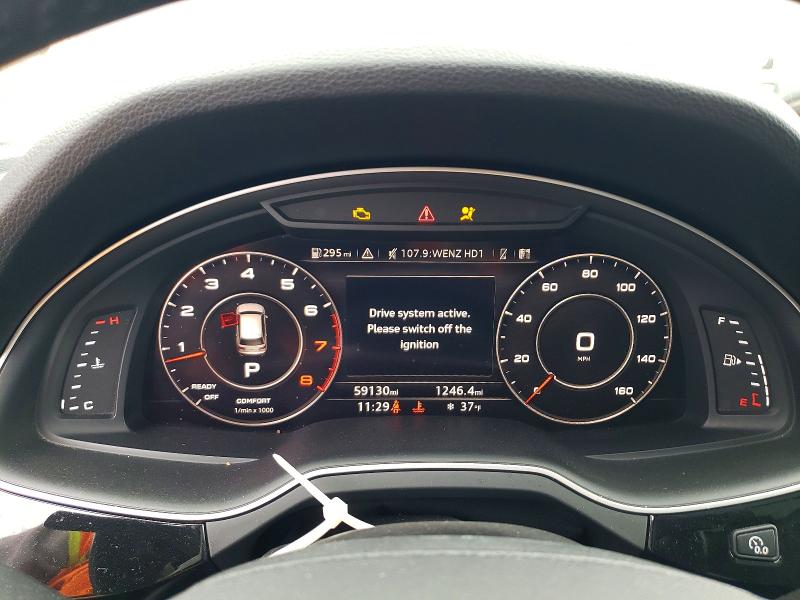 Photo 9 from auction – 2019 AUDI Q7 PREMIUM with VIN WA1LAAF70KD013762
