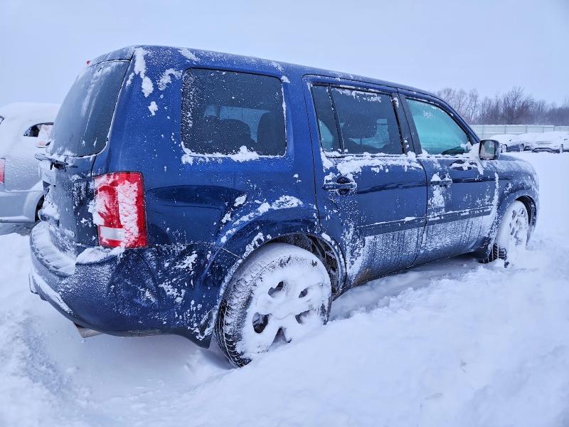 Photo 3 from auction – 2013 HONDA PILOT EXL with VIN 5FNYF4H55DB067872