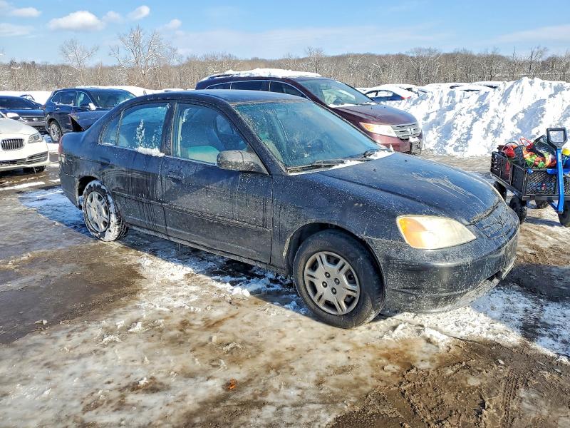 Photo 4 from auction – 2002 HONDA CIVIC LX with VIN 2HGES15542H519935