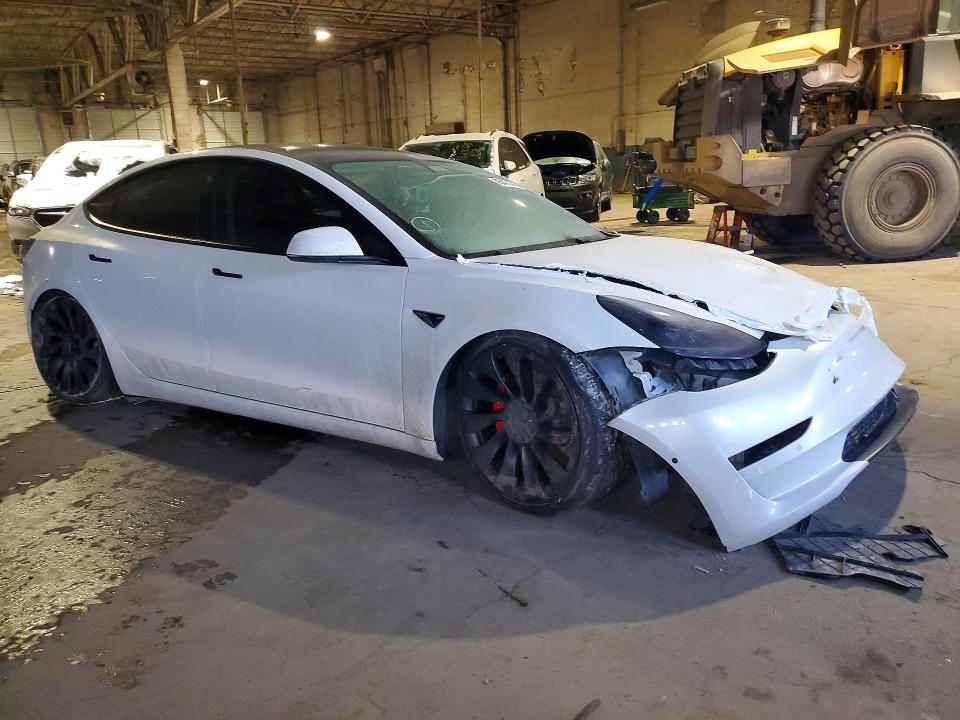 Photo 4 from auction – 2021 TESLA MODEL 3 with VIN 5YJ3E1EC3MF025781
