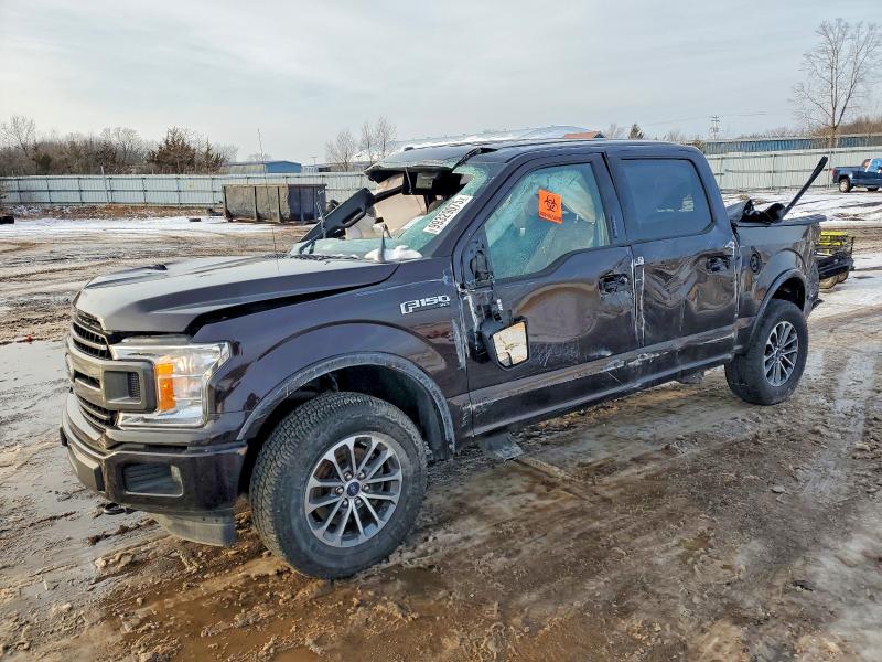 FORD F150 SUPER 2018 with VIN 1FTEW1E5XJFE15565 - Photo from auction
