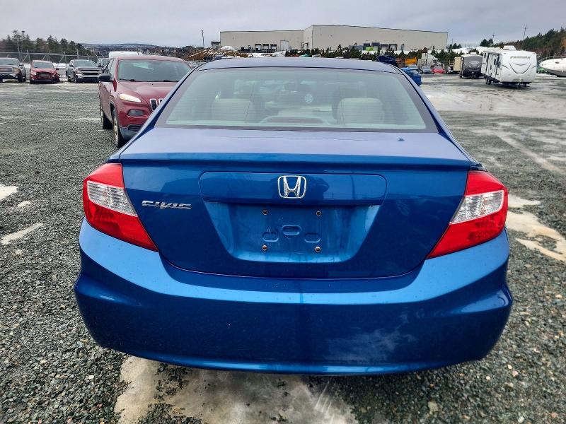 Photo 6 from auction – 2012 HONDA CIVIC with VIN 2HGFB2F46CH028753
