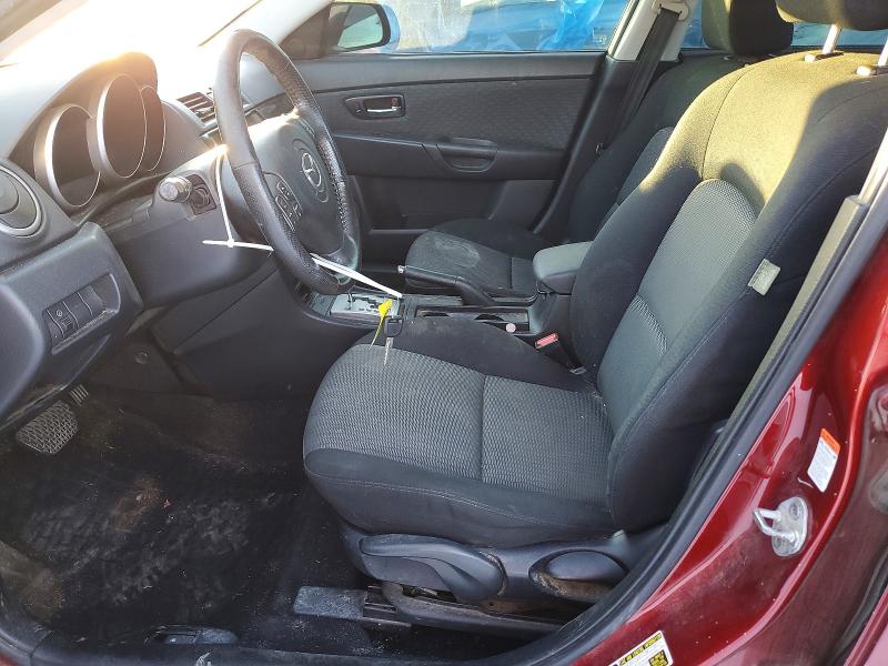 Photo 7 from auction – 2008 MAZDA 3 with VIN JM1BK32FX81116303