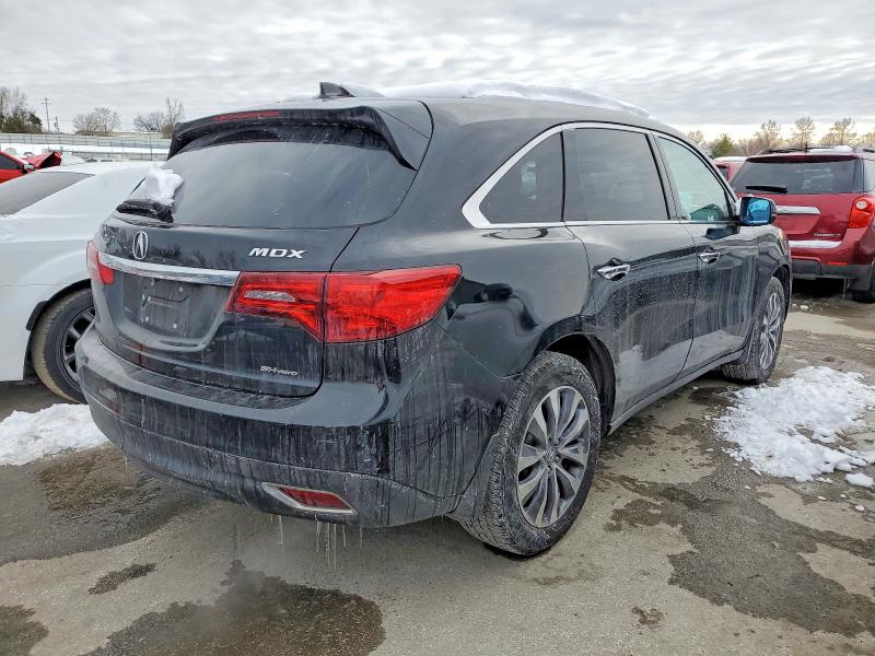 Photo 3 from auction – 2014 ACURA MDX TECHNO with VIN 5FRYD4H49EB001757