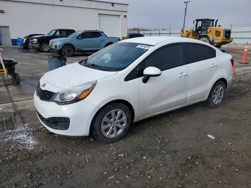 KIA RIO LX 2015 with VIN KNADM4A38F6526191 - Photo from auction