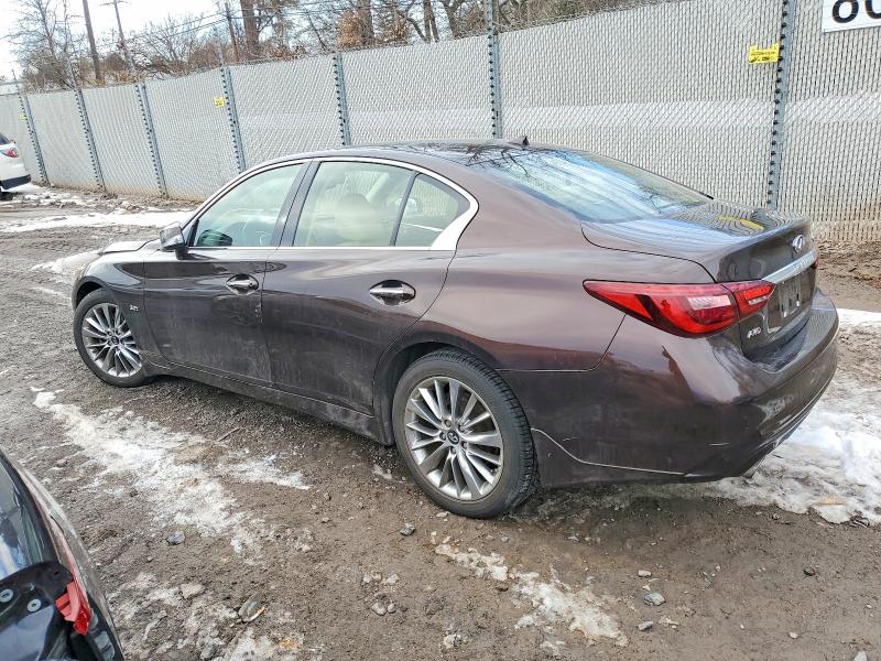 Photo 2 from auction – 2018 INFINITI Q50 LUXE with VIN JN1EV7AR2JM445933