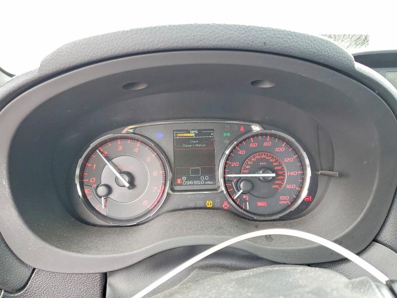 Photo 9 from auction – 2016 SUBARU WRX with VIN JF1VA1B67G9804415