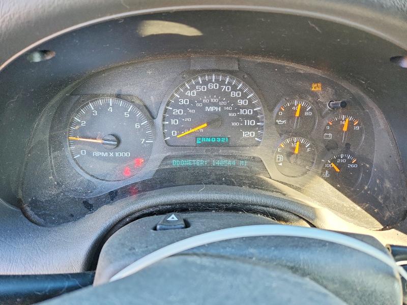 Photo 9 from auction – 2002 CHEVROLET TRAILBLAZER with VIN 1GNET16S126135636