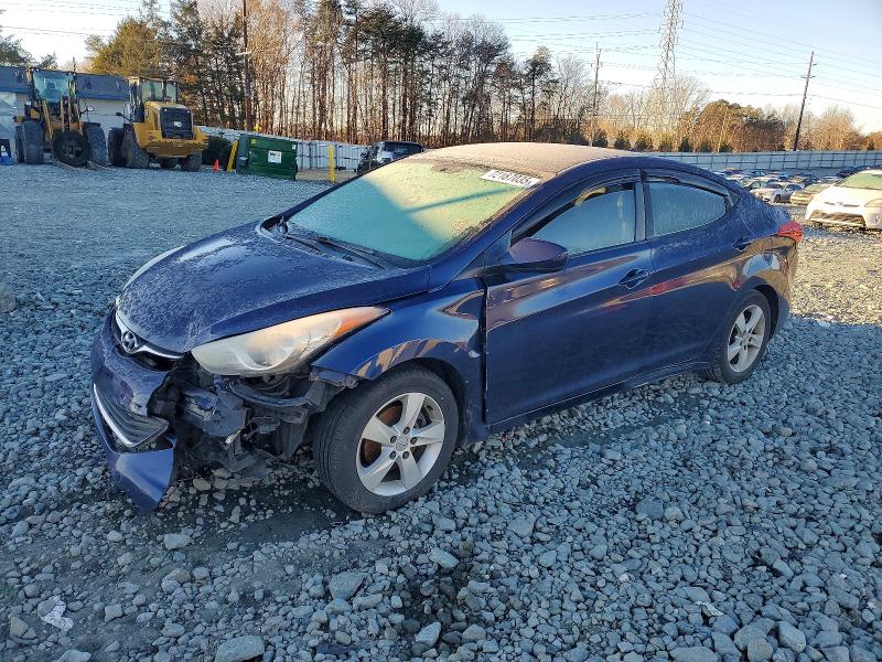 HYUNDAI ELANTRA 2011 with VIN 5NPDH4AE3BH046147 - Photo from auction