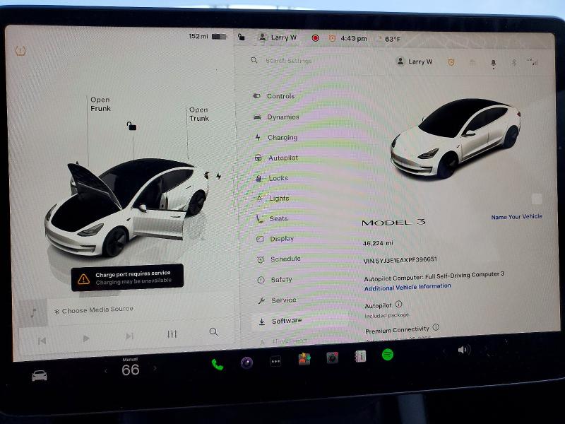Photo 9 from auction – 2023 TESLA MODEL 3 with VIN 5YJ3E1EAXPF396651
