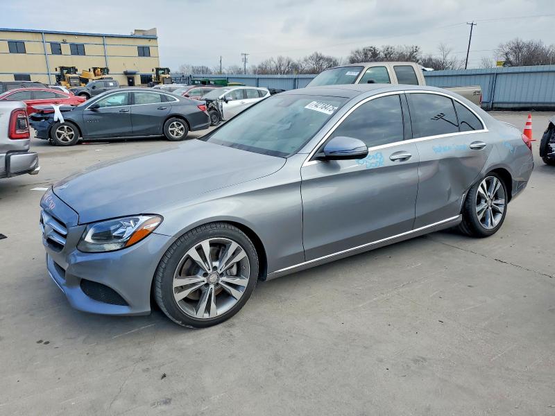 MERCEDES-BENZ C 2016 with VIN WDDWF4JB8GR153396 - Photo from auction