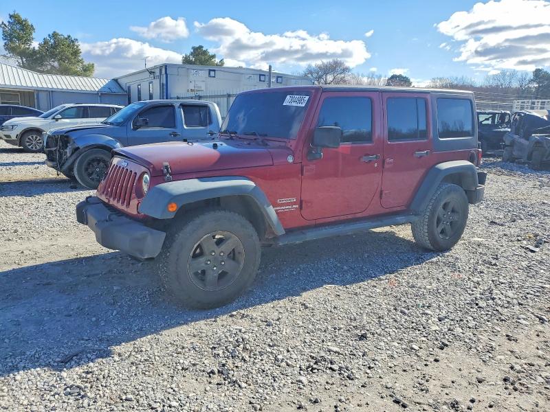 JEEP WRANGLER U 2013 with VIN 1C4BJWDG6DL579242 - Photo from auction