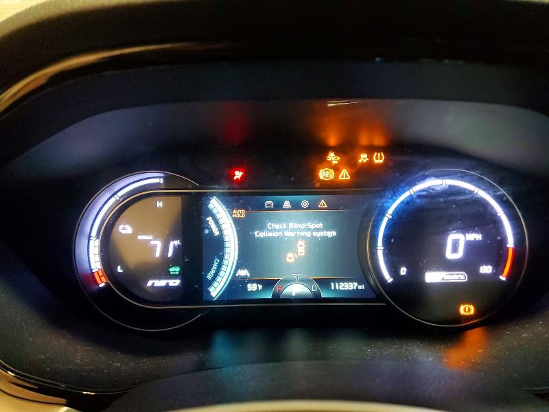 Photo 9 from auction – 2022 KIA NIRO S with VIN KNDCC3LG3N5159815