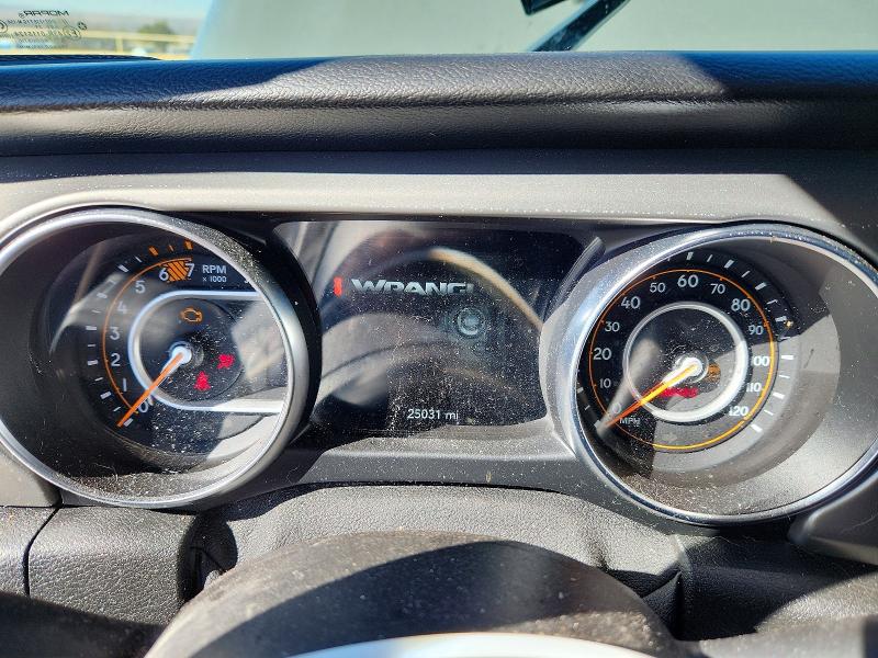 Photo 9 from auction – 2021 JEEP WRANGLER S with VIN 1C4GJXAN8MW715433
