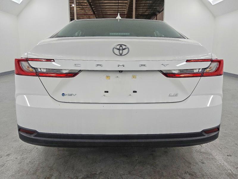 Photo 6 from auction – 2025 TOYOTA CAMRY LE with VIN 4T1DAACK2SU061603