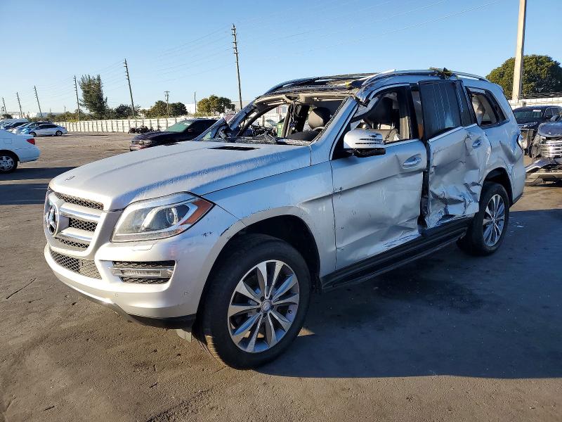 MERCEDES-BENZ GL 450 4MA 2015 with VIN 4JGDF6EE0FA503193 - Photo from auction