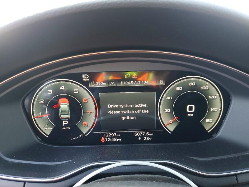 Photo 9 from auction – 2022 AUDI A4 PREMIUM with VIN WAUBBAF47NA022322