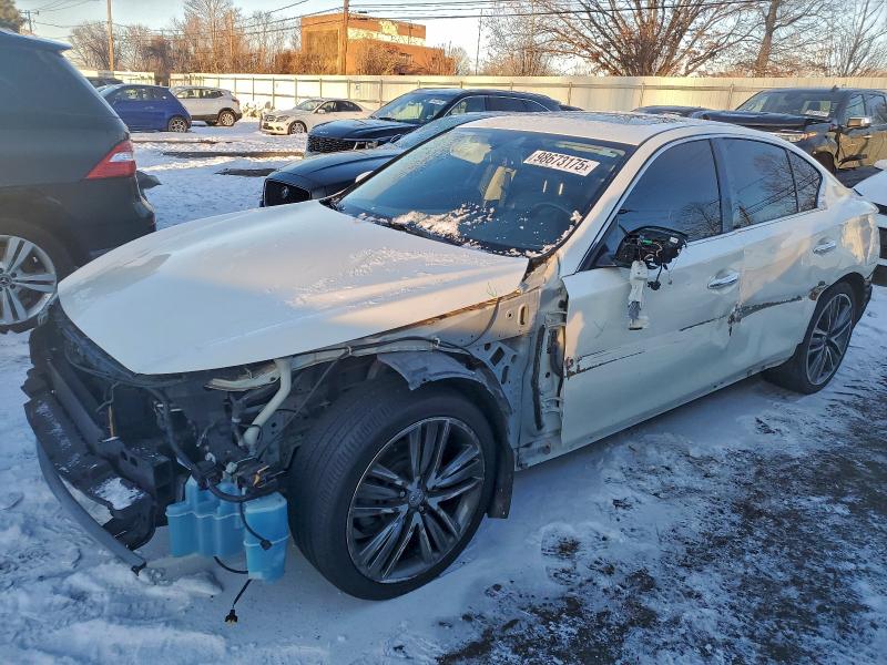 INFINITI Q50 PREMIU 2017 with VIN JN1EV7AR4HM831795 - Photo from auction