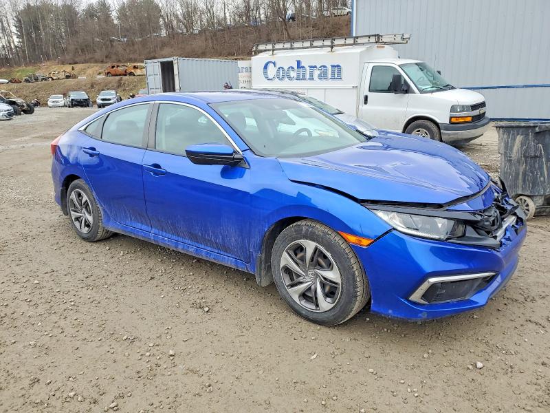 Photo 4 from auction – 2020 HONDA CIVIC LX with VIN 19XFC2F67LE216190
