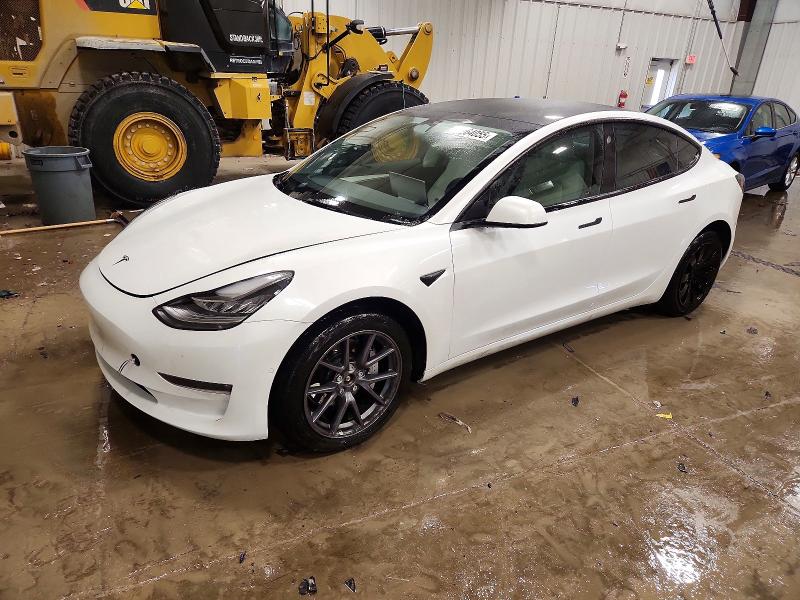 TESLA MODEL 3 2022 with VIN 5YJ3E1EB1NF243923 - Photo from auction