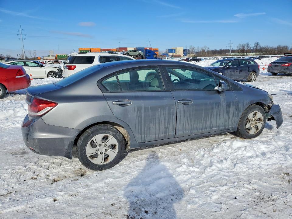 Photo 3 from auction – 2013 HONDA CIVIC LX with VIN 19XFB2F59DE000076