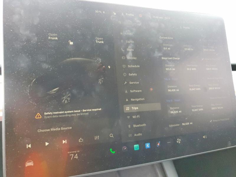 Photo 9 from auction – 2023 TESLA MODEL Y with VIN 7SAYGDEE3PF683367