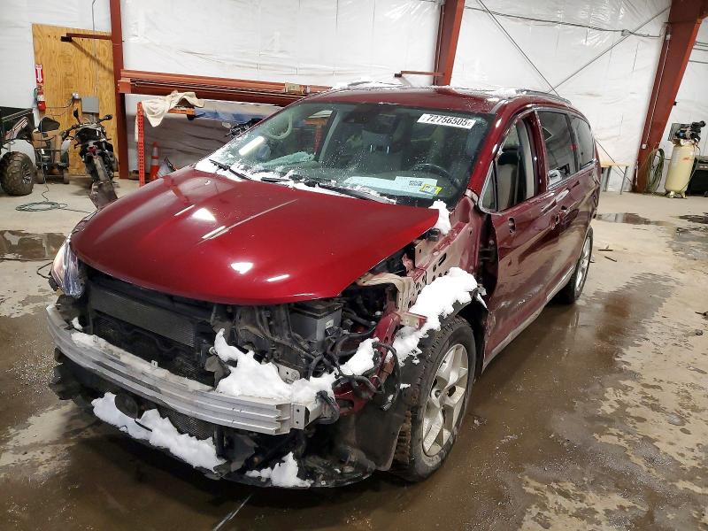 CHRYSLER PACIFICA T 2018 with VIN 2C4RC1EG9JR357047 - Photo from auction
