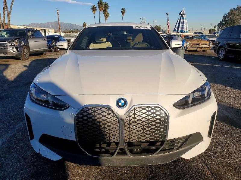 Photo 5 from auction – 2025 BMW I4 with VIN WBY23HD00SFU15312