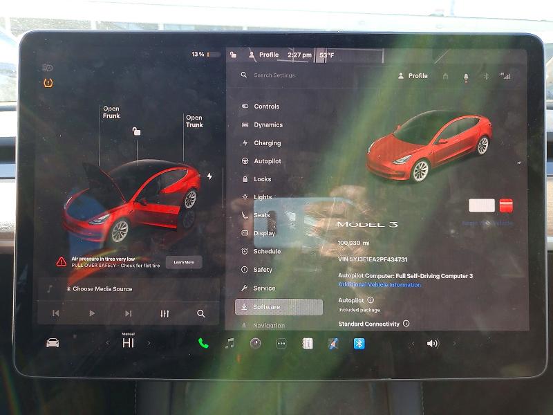 Photo 9 from auction – 2023 TESLA MODEL 3 with VIN 5YJ3E1EA2PF434731