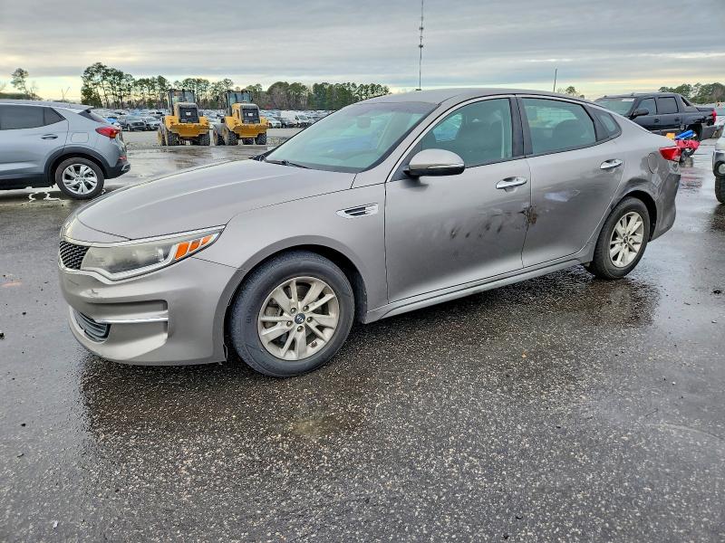 KIA OPTIMA LX 2018 with VIN 5XXGT4L30JG198050 - Photo from auction